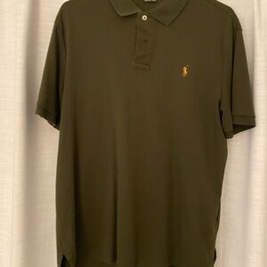 Ralph Lauren Men's Olive Polo Shirt
